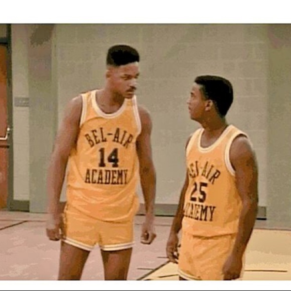 90’s Fresh Prince Basketball Jersey